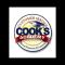 Cook's customer service academy logo.